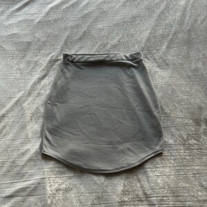 Missguided+ Charcoal Mini Skirt